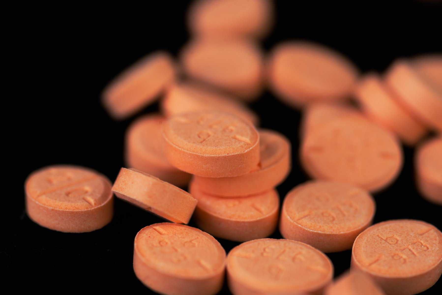orange tablets of stimulants or smart drugs